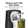 HAMILTON BEACH FLEXCUT 2-IN-1 CORDLESS RECHARGEABLE ELECTRIC CAN OPENER BLACK