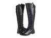 Franco Sarto Womens Meyer Knee High Flat Boots - Black Leather - Size 8 W New