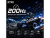 GTek 27 Inch 200Hz Gaming Monitor, Frameless Computer Monitor Full HD 1920 x