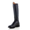 HORZE Rover Kids' Tall Field Boots, Easy-Fit Synthetic Rear Zipper, Black, 4 New
