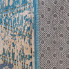 AMIDA Vintage Runner Rugs 2.3x8.9Ft Non Slip Distressed Medallion Area Rugs New
