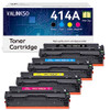 Valinkso 414A Toner Cartridges 4 Pack (with Chip) Work for HP Color Pro® New