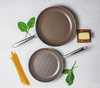 WaxonWare Hive Nonstick Healthy Ceramic Frying Pan/Skillet Set New
