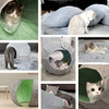 K1 Cat Toy House Condos Beds Indoor Soft Cave Tunnel Play Multi-Function - Green New