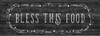 J&V TEXTILES Kitchen Mat Cushioned Anti Fatigue Floor Mat - Bless This Food New