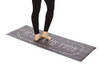 J&V TEXTILES Kitchen Mat Cushioned Anti Fatigue Floor Mat - Bless This Food New