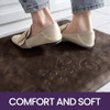 DEXI Kitchen Mat Cushioned Anti-Fatigue Kitchen Floor Mats,30x20 Inch - Brown New