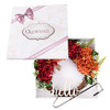 QUNWREATH 18 Inch Fall Wreath, For Front Door WD03554 - Brown New