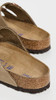 BIRKENSTOCK UNISEX ARIZONA SOFT FOOTBED SANDAL, TOBACCO OILED LEATHER - SIZE 9N