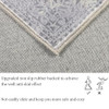 famibay 2x6 Hallway Runner Rug Rubber Backing Washable Non Slip Soft - Grey New