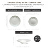 Pots & Patterns Organic Wave Dinnerware Set, 12 Pieces, B0DCWDHR2H New