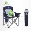ALPHA CAMP Oversized Fully Padded Camping Chairs with Lumbar Support,1PC New