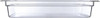 Carlisle StorPlus Polycarbonate Food Pan, Full Size, 11 Qt, 1 Ct - Clear New
