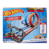 Hot Wheels Double Loop Dash Drag Racing with 2 Vehicles Playset New
