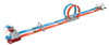 Hot Wheels Double Loop Dash Drag Racing with 2 Vehicles Playset New