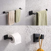 KES 4-Piece Bathroom Accessory Set SUS 304 Stainless Steel RUST - Black New