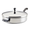Farberware Classic Saute Pan / Frying Pan / Fry Pan with Lid and Helper Handle New