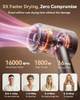 SMADYYY HAIR DRYER HIGH-SPEED IONIC BLOW DRYER WITH DIFFUSER&CONCENTRATOR