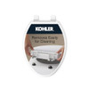 KOHLER 4636-RL-0 CACHET READYLATCH ELONGATED TOILET SEAT SLOW CLOSE - WHITE New