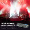 CO-Z 192 DMX Stage Light Controller DJ Lighting Mixer Board Console - Black