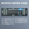 CO-Z 192 DMX Stage Light Controller DJ Lighting Mixer Board Console - Black