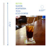 7.75" Wrapped White Jumbo Paper Straws 3,200 ct - B07GL3DKBJ New