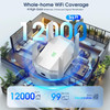 KOCTIC AX3000 WIFI 6 EXTENDER, DUAL BAND WIFI EXTENDER SIGNAL BOOSTER - WHITE