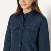AMAZON ESSENTIALS WOMEN'S REGULAR-FIT QUILTED JACKET SIZE: WOMEN XL NAVY
