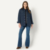 AMAZON ESSENTIALS WOMEN'S REGULAR-FIT QUILTED JACKET SIZE: WOMEN XL NAVY