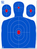 Big Dawg Targets - 18 X 24 Inch Blue Silhouette Reactive Splatter - 25 Pack New