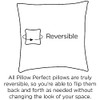 Pillow Perfect Rave Solid Indoor/Outdoor Wicker Seat Cushion Reversible 2 Pack New