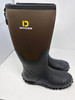DRYCODE RUBBER BOOTS MEN WOMEN WARM RUBBER NEOPRENE BOOTS - SIZE: MEN 9 - BROWN