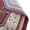 Masada Masada Rugs 5'x5' Traditional Octagon Area Rug in Burgundy - Design B404 New