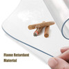 Kuyal Clear Chair Mat, Hard Floor Use, 30" x 48" Transparent Office Home Mat New