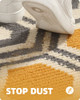 Color G Indoor Door Mat, 35"x59" Super Absorbent ReadyWipe Mat, B083SCJ8QV-N New