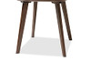 Baxton Studio Dahlia Mid-Century Modern Walnut Wood End Table New