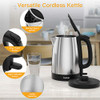 Sopligle Premium Electric Kettle with LED Light (Black) New