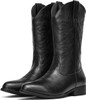 IUV CB503 MENS WESTERN BOOT - SIZE: MEN 13.5 - BLACK