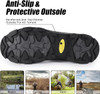 DRYCODE MENS RUBBER BOOTS, 5.5MM NEOPRENE WATERPROOF - 7 - BLACK/WHITE/YELLOW