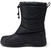 Jousen Mens Waterproof Snow Boots Warm Slip on Winter Boots AMY690A - Black 11.5 New