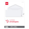 Office Depot All-Purpose Envelopes #9 3 7/8in. x 8 7/8in Box 500 77115 - White New
