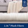 ROYALAY White Fluffy Faux Fur Area Rug 8x10 Soft Fluffy Sheepskin B0B67XW6QZ New