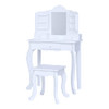 Fantasy Fields Little Princess Anna Vanity Set Mirror Drawer Stool - White New