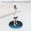 ZYBER VR Mat Compatible with Oculus Quest 2 Quest 3 Accessories 39.4" Round New