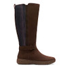 B0B8X5SFYV Clarks Women's Caroline Style Boot Dark Brown Suede 7.5 New