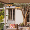 Lovinouse Electric Hanging Patio 1500W Adjustable Modes Waterproof - Silver New