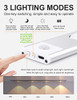 GARTO LED Under Cabinet Lights with Motion Sensor Cat's Eye Hill Light 2Pack New