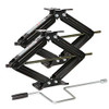 Weize Camper RV Trailer Stabilizer Leveling Scissor Jacks Set of 2 -24" -6500lbs