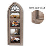 Adeco 4 Openings 4x6 Solid Wood Collage Picture Frame B0BG18GJWD - Brown New
