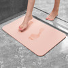 Zlimpty Diatomite Stone Bath Mat, Fast Water Drying Diatom Mud 2023 B0C6TS6PMZ New